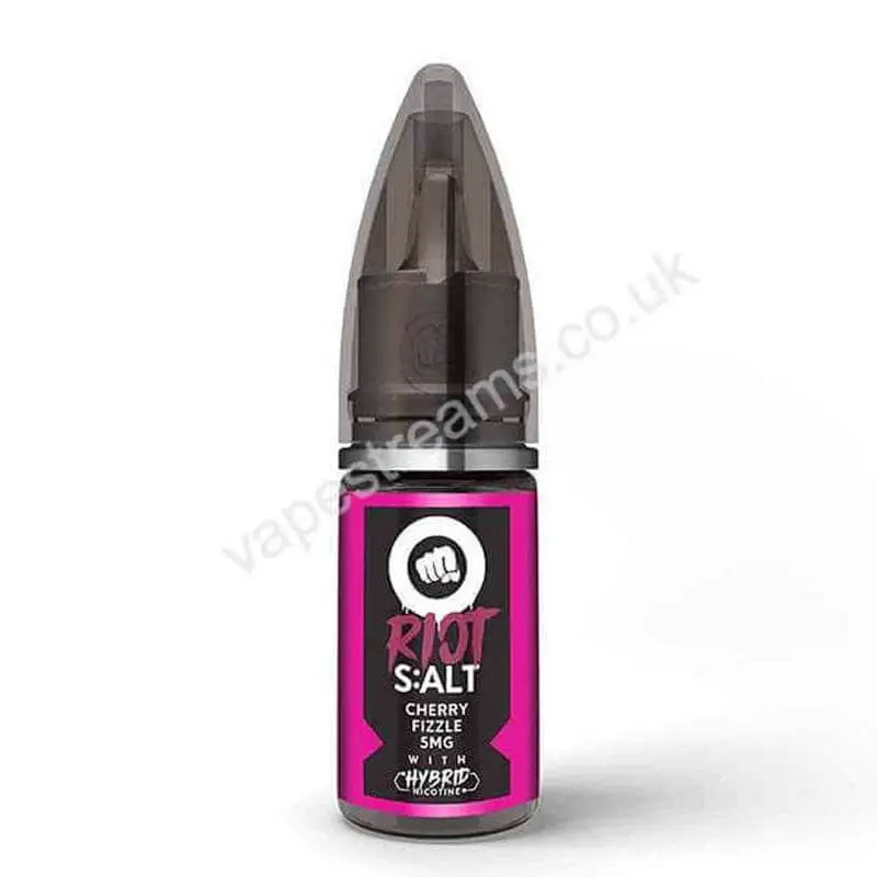 Cherry Fizzle Hybrid Nicotine Salt E-Liquid by Riot S:alt