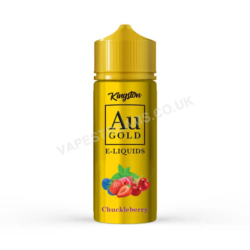Chuckleberry E-Liquid Shortfill By Kingston Au Gold