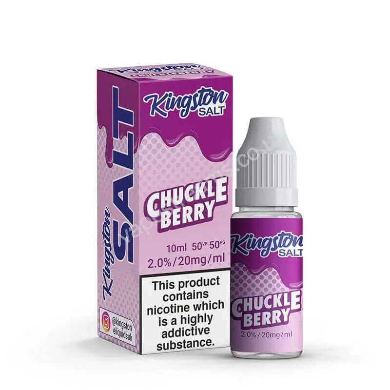 Chuckleberry Nic Salt E-Liquid by Kingston Salt