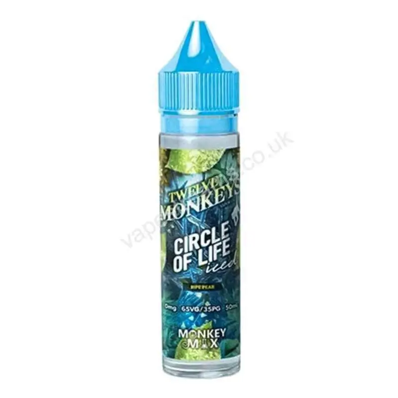 Circle Of Life Iced E-Liquid Shortfill By Twelve Monkeys Circle Of Life