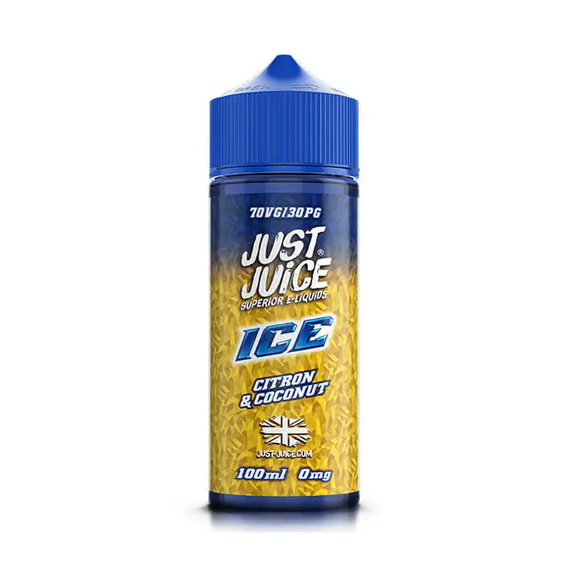 Citron &amp; Coconut 100ml E-Liquid Shortfill by Just Juice Ice