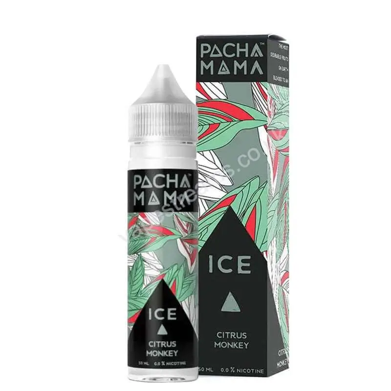 Citrus Monkey Ice E-Liquid Shortfill by Pacha Mama Ice