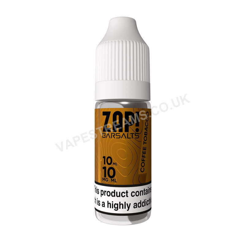 Coffee Tobacco Nicotine Salt E-Liquid by ZAP! Bar Salts