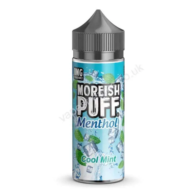 Cool Mint Menthol E-Liquid Shortfill by Moreish Puff