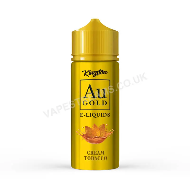 Cream Tobacco E-Liquid Shortfill By Kingston Au Gold