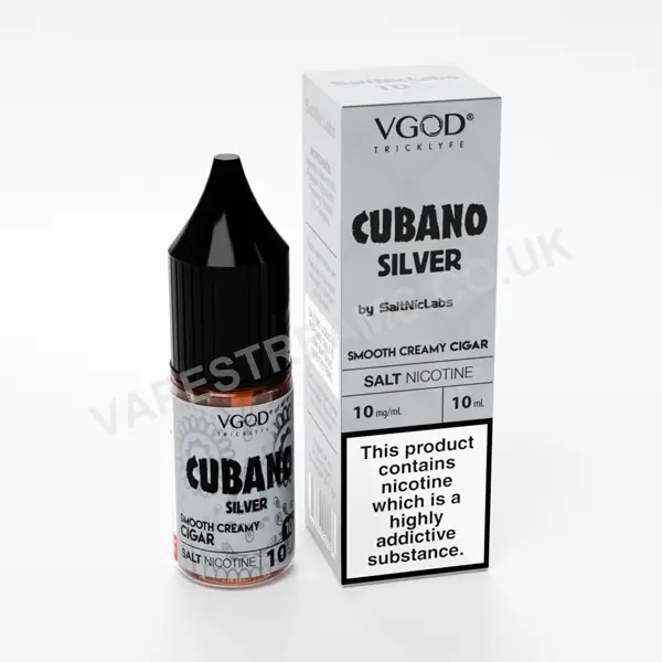 Cubano Silver Nic Salt E-Liquid by VGOD