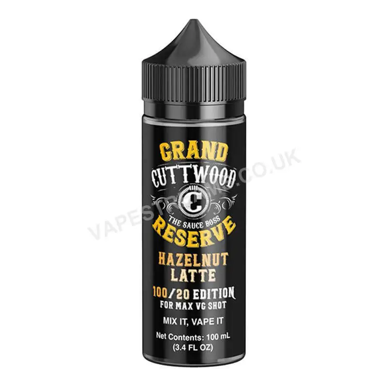 Cuttwood Grand Reserve Hazelnut Latte E-Liquid Shortfill