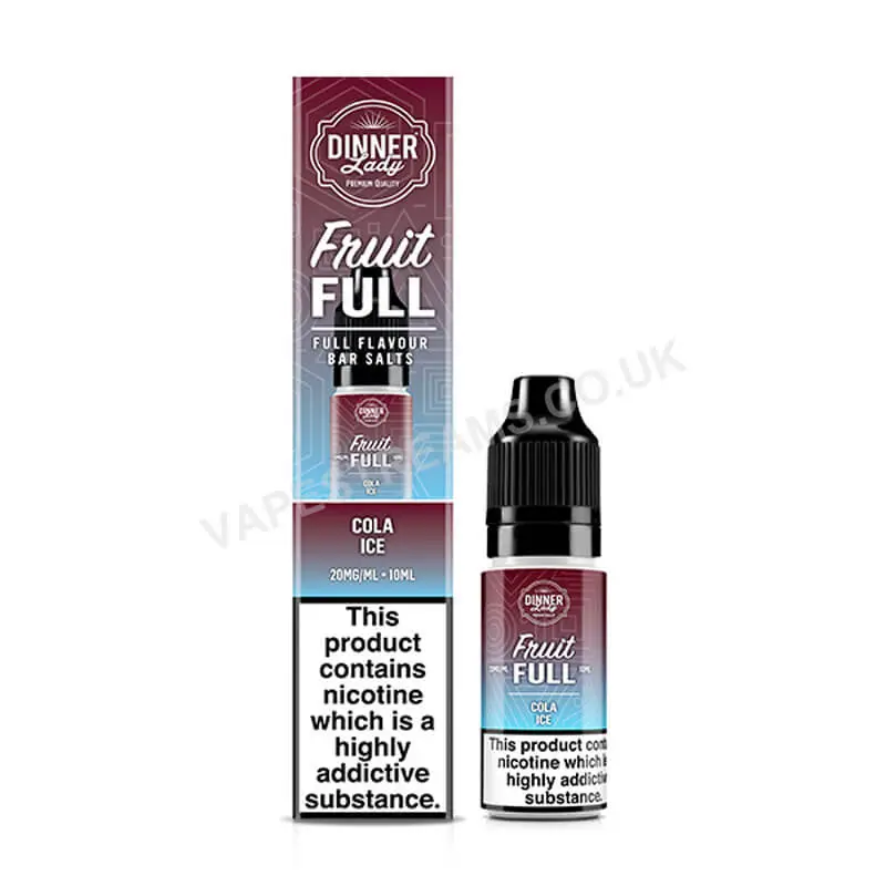 Dinner Lady Cola Ice Fruit Full Nic Salt E-Liquid