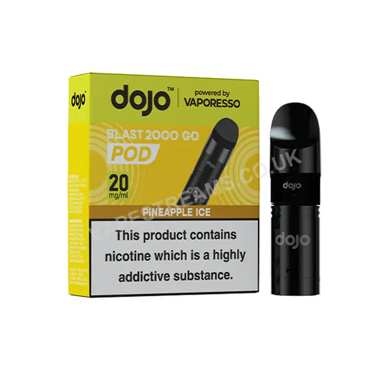 Dojo Blast 2000 Go Pineapple Ice Prefilled Pod