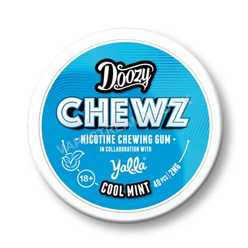 Doozy Chewz Cool Mint Nicotine Gum