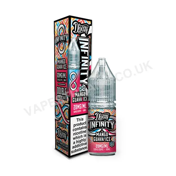 Doozy Infinity Pineapple Raspberry Ice Nic Salt E-Liquid