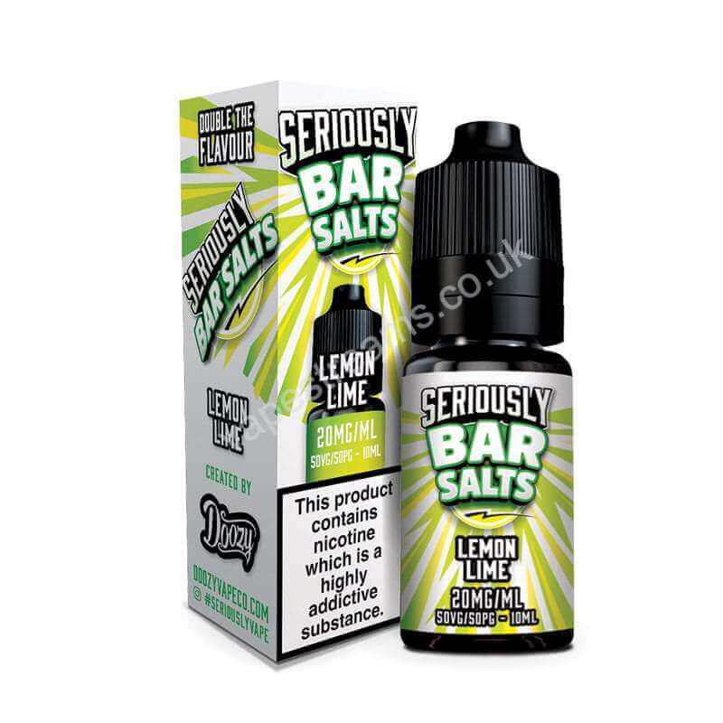 Doozy Seriously Bar Salts Lemon Lime Nic Salt E-Liquid