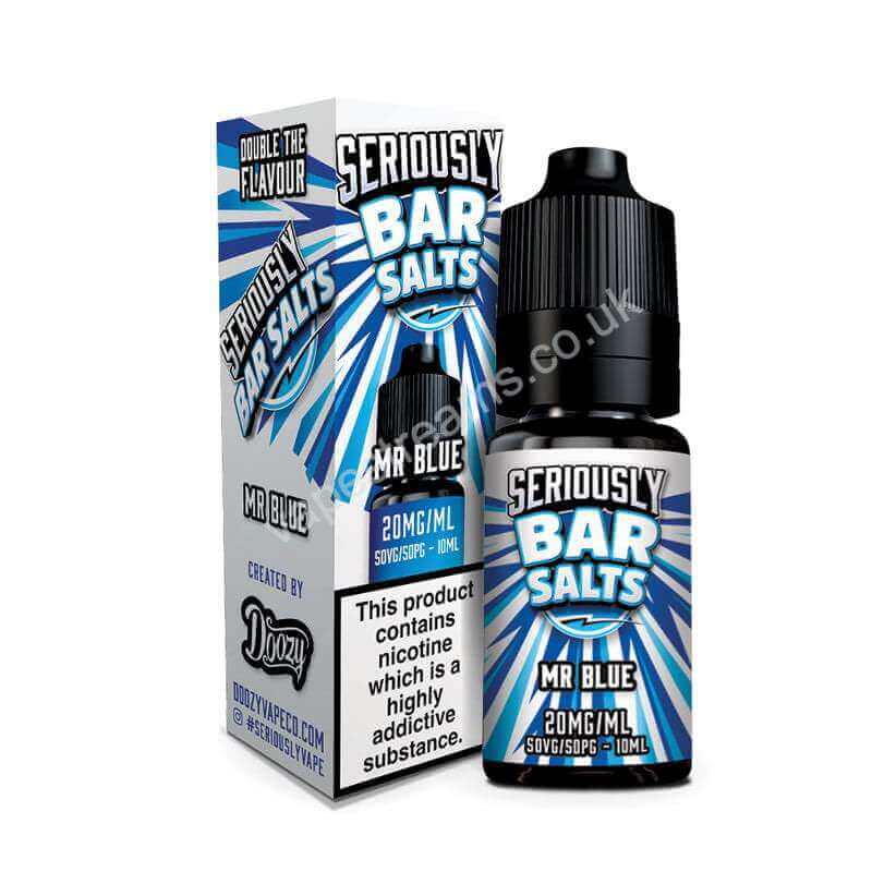 Doozy Seriously Bar Salts Mr Blue Nic Salt E-Liquid
