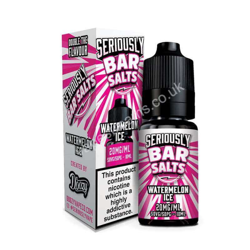 Doozy Seriously Bar Salts Watermelon Ice Nic Salt E-Liquid