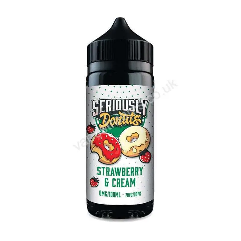 Doozy Seriously Donuts Strawberry &amp; Cream E-Liquid Shortfill