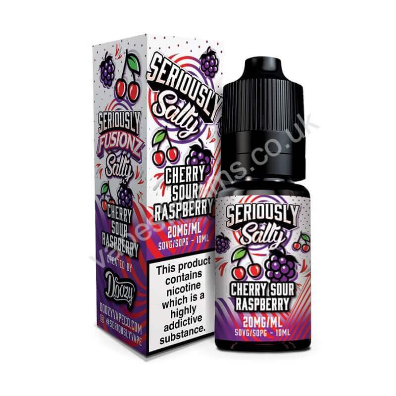 Doozy Seriously Fusionz Cherry Sour Raspberry Nic Salt E-Liquid