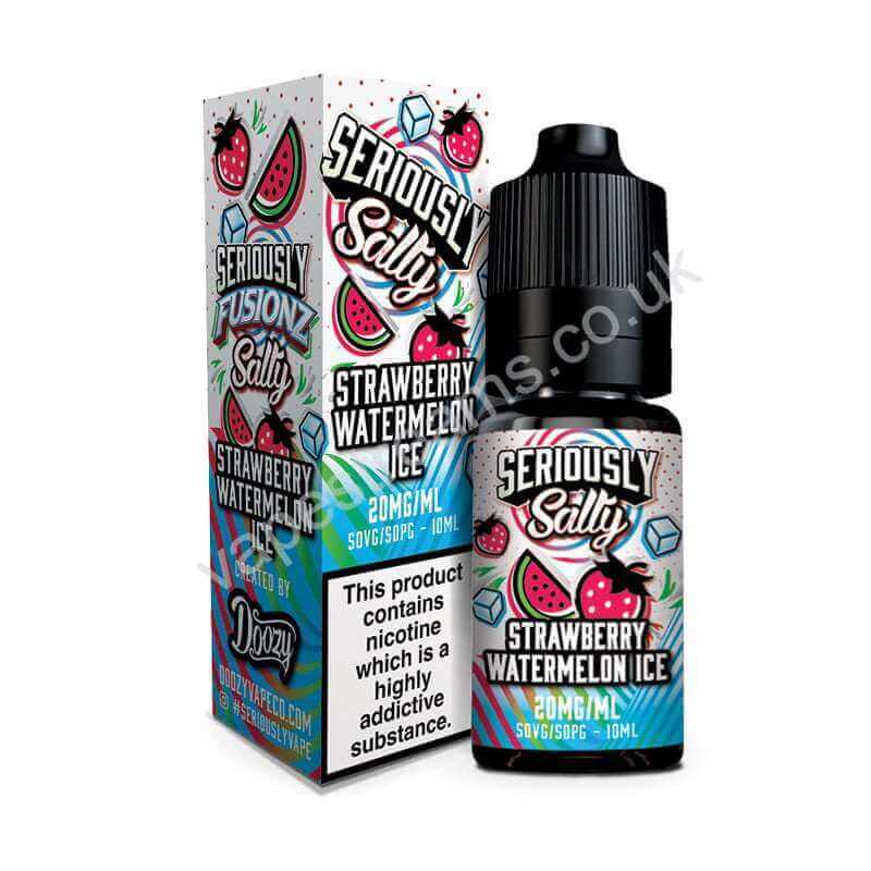 Doozy Seriously Fusionz Strawberry Watermelon Ice Nic Salt E-Liquid
