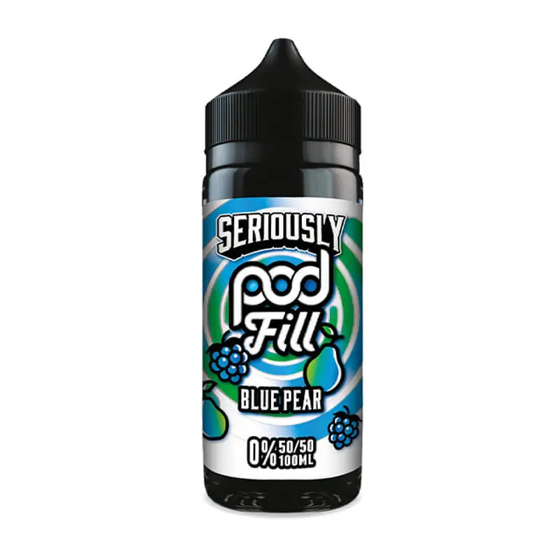 Doozy Seriously Pod Fill Blue Pear E-Liquid Shortfill