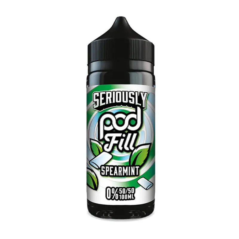 Doozy Seriously Pod Fill Spearmint E-Liquid Shortfill