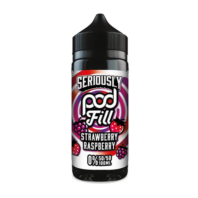 Doozy Seriously Pod Fill Strawberry Raspberry E-Liquid Shortfill