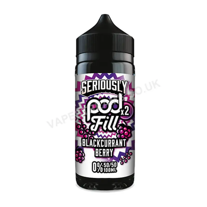 Doozy Seriously Pod Fill x2 Blackcurrant Berry E-Liquid Shortfill