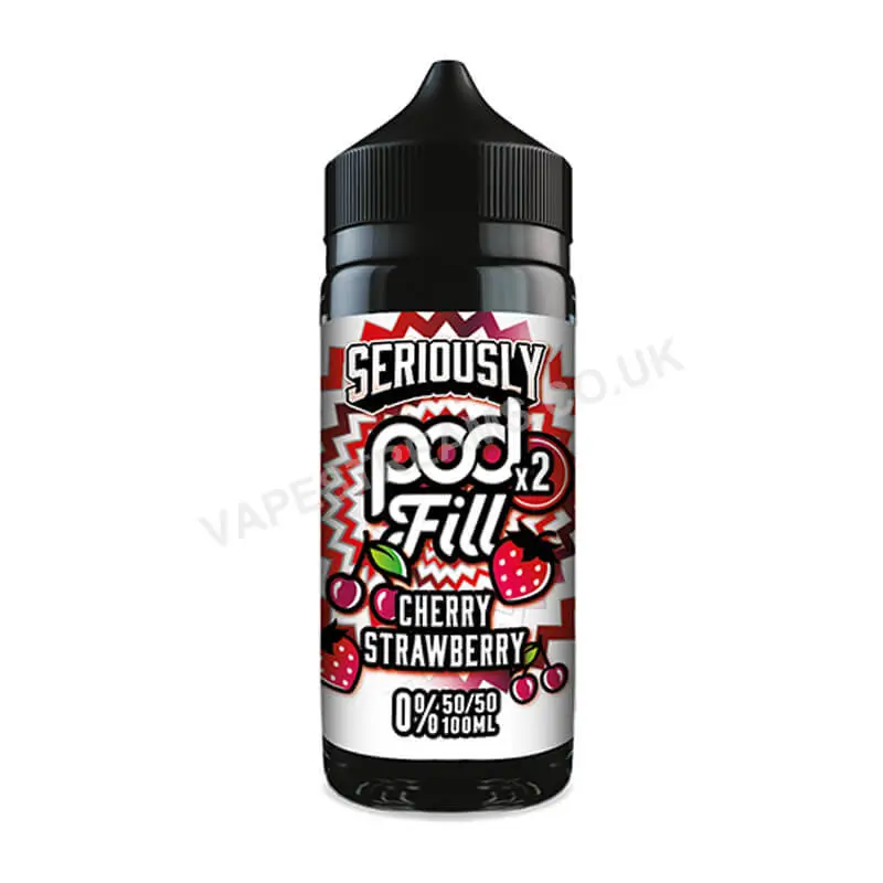 Doozy Seriously Pod Fill x2 Cherry Strawberry E-Liquid Shortfill