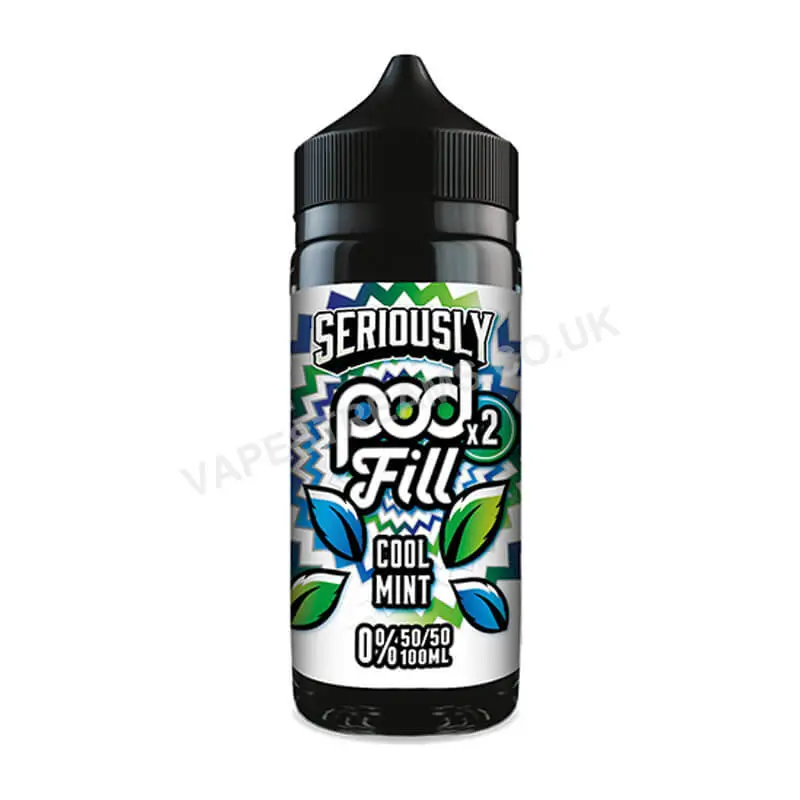 Doozy Seriously Pod Fill x2 Cool Mint E-Liquid Shortfill