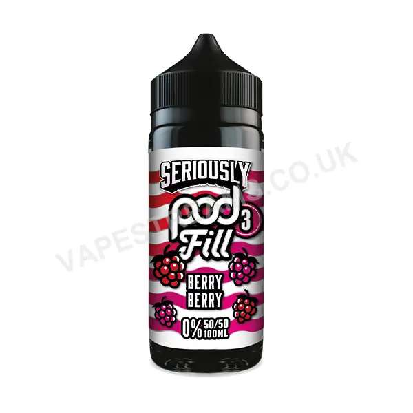 Doozy Seriously Pod Fill x3 Berry Berry E-Liquid Shortfill