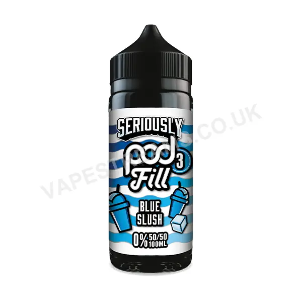 Doozy Seriously Pod Fill x3 Blue Slush E-Liquid Shortfill