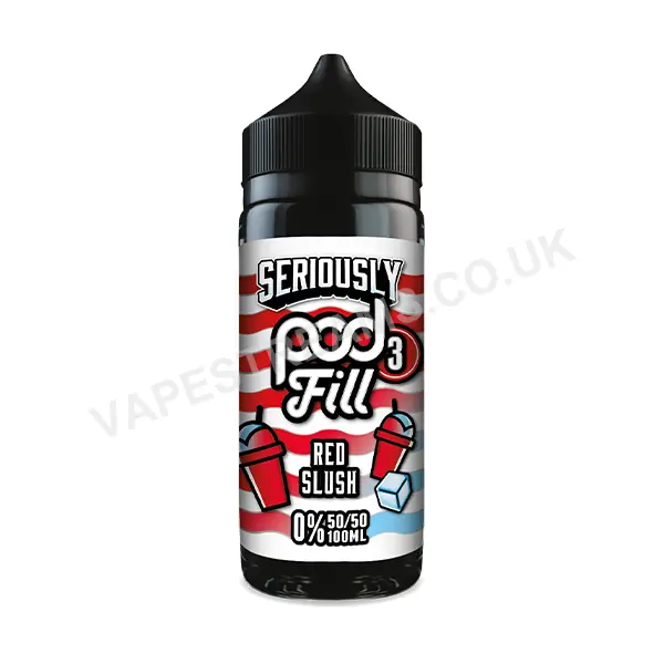 Doozy Seriously Pod Fill x3 Red Slush E-Liquid Shortfill