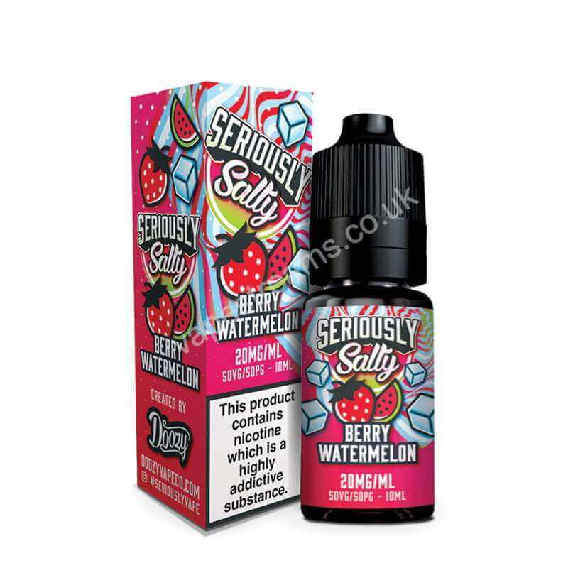 Doozy Seriously Salty Berry Watermelon Nic Salt E-Liquid