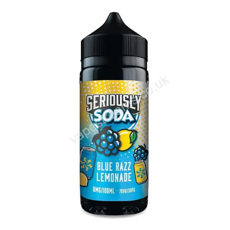 Doozy Seriously Soda Blue Razz Lemonade E-liquid Shortfill