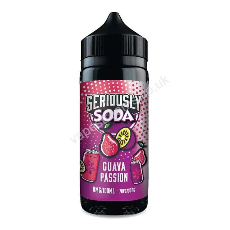 Doozy Seriously Soda Guava Passion E-liquid Shortfill