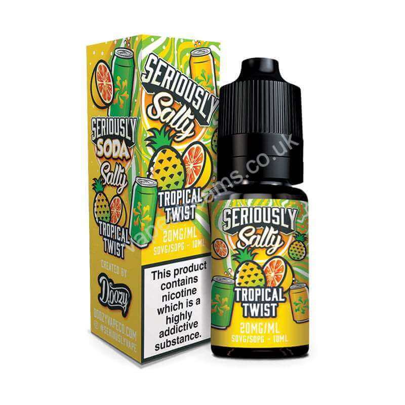 Doozy Seriously Soda Salty Tropical Twist Nic Salt E-Liquid