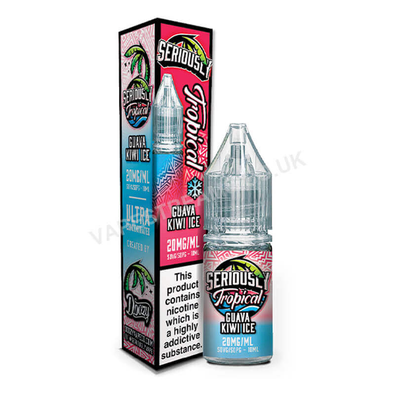 Doozy Seriously Tropical Guava Kiwi Ice Nic Salt E-Liquid