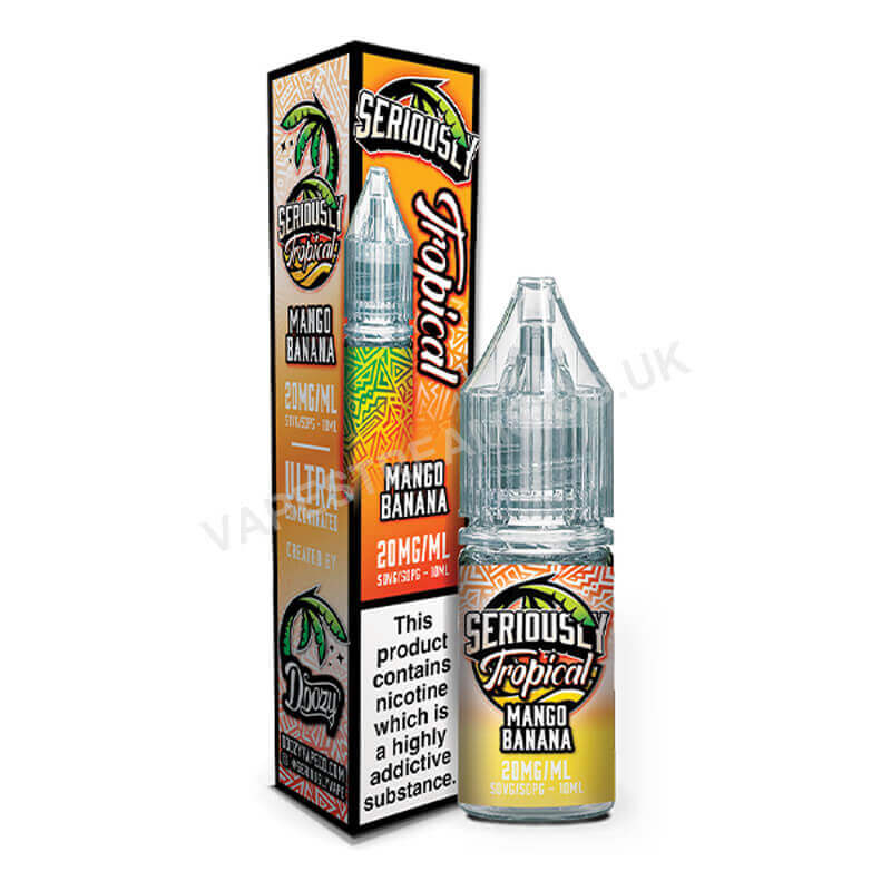 Doozy Seriously Tropical Mango Banana Nic Salt E-Liquid