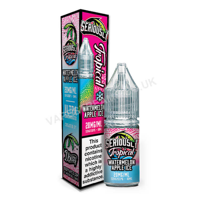 Doozy Seriously Tropical Watermelon Apple Ice Nic Salt E-Liquid