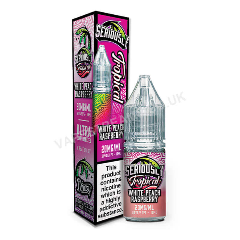 Doozy Seriously Tropical White Peach Raspberry Nic Salt E-Liquid