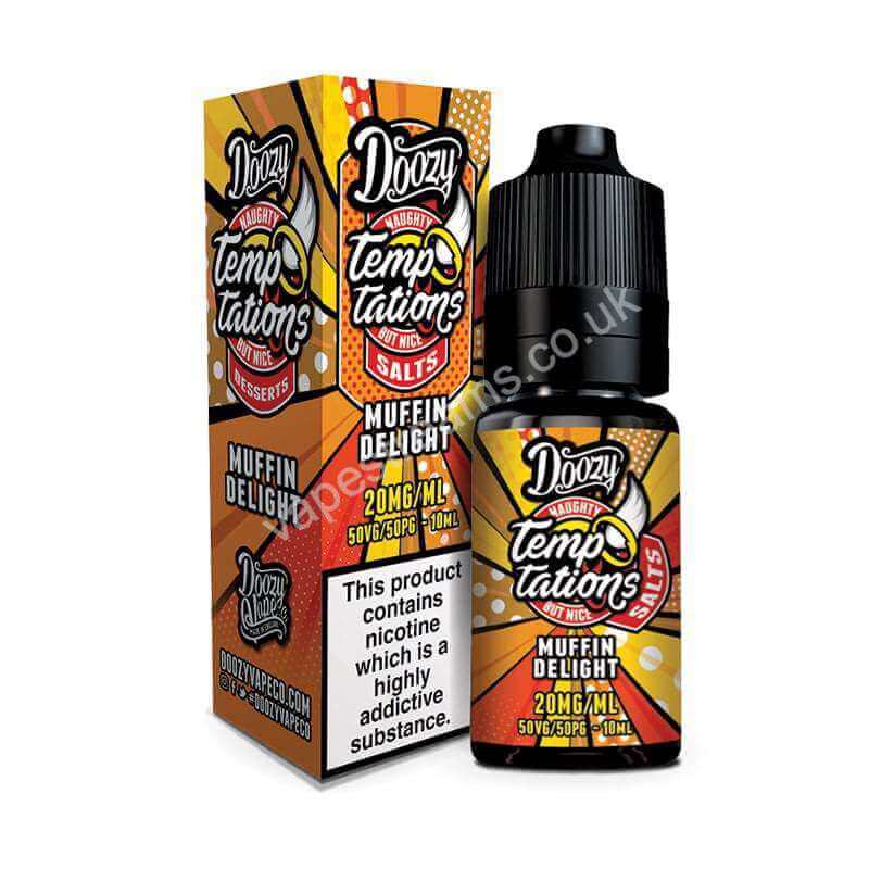 Doozy Temptations Muffin Delight Nic Salt E-liquid