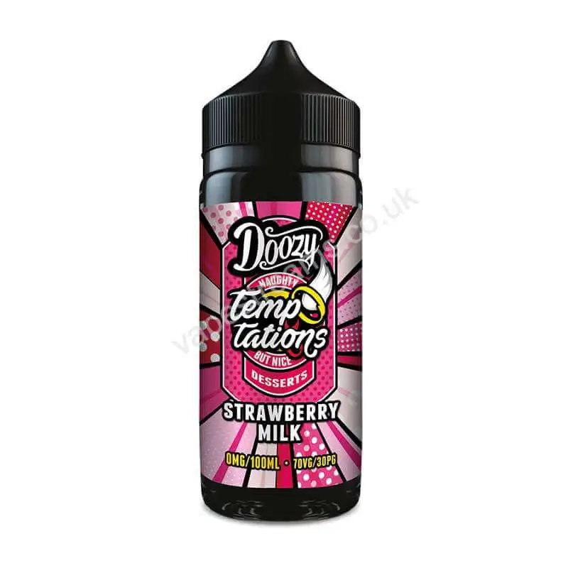 Doozy Temptations Strawberry Milk E-Liquid Shortfill