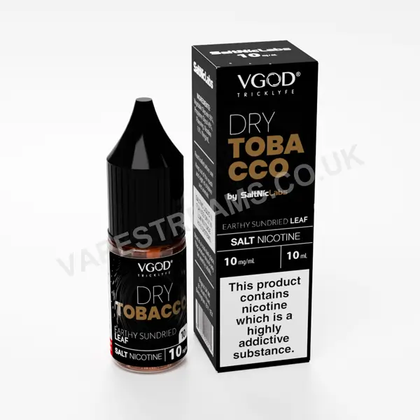 Dry Tobacco Nic Salt E-Liquid by VGOD