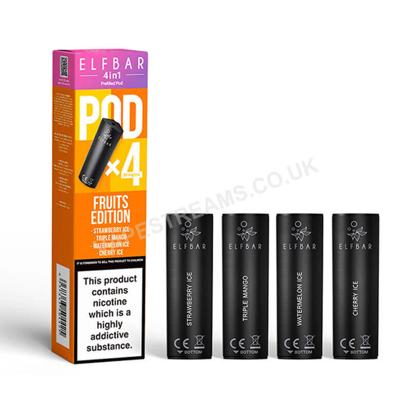 Elf Bar 4 in 1 Fruits Edition Prefilled Pods