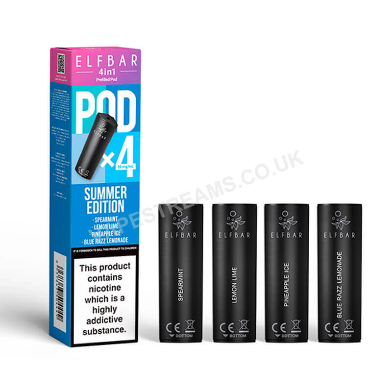 Elf Bar 4 in 1 Summer Edition Prefilled Pods