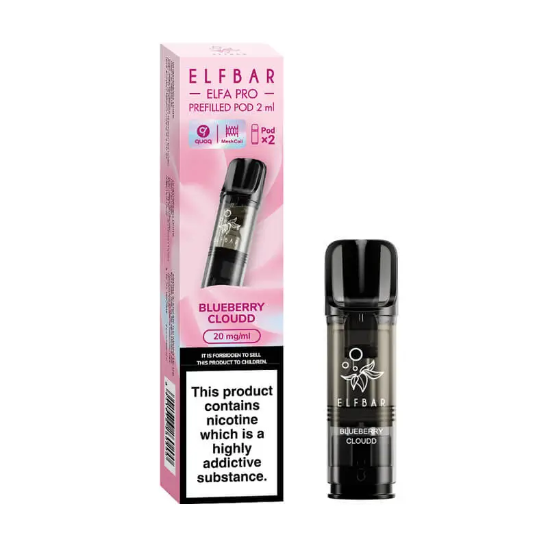 Elf Bar ELFA Pro Blueberry Cloudd Prefilled Pods