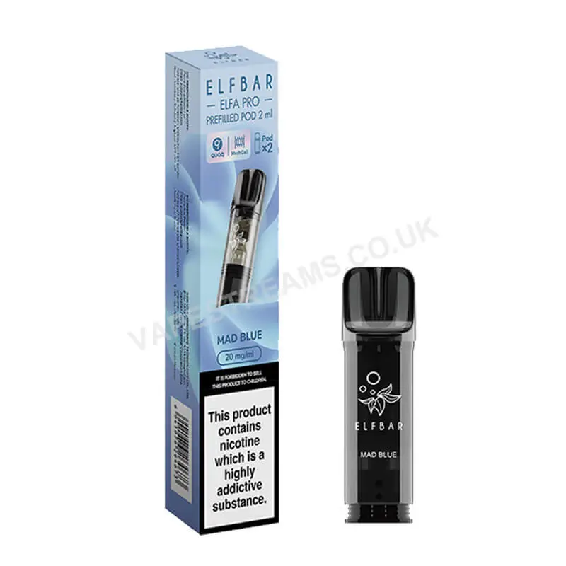 Elf Bar ELFA Pro Mad Blue Prefilled Pods