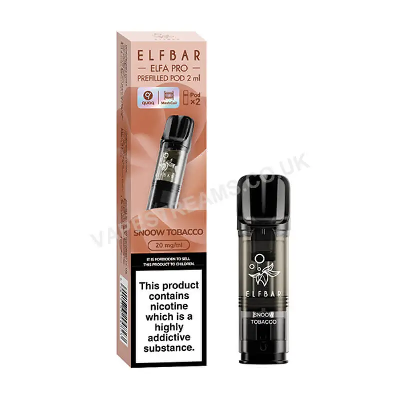 Elf Bar ELFA Pro Snoow Tobacco Prefilled Pods