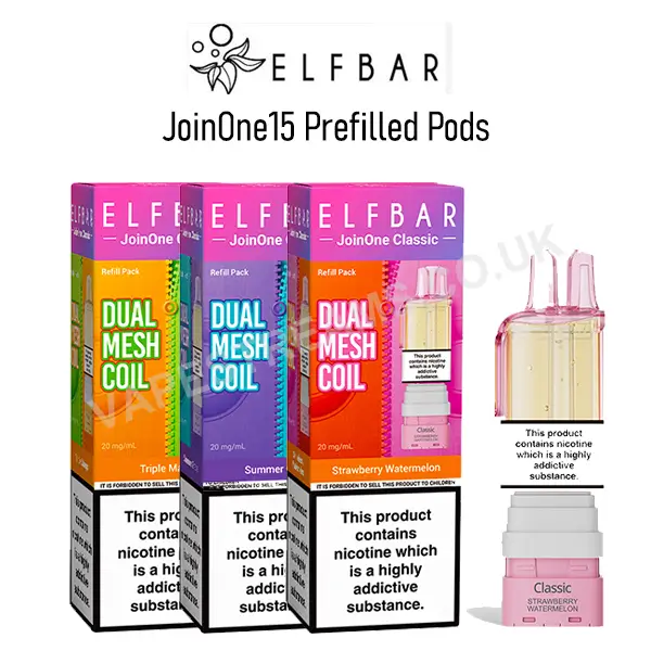 Elf Bar JoinOne15 Classic Refill Pods