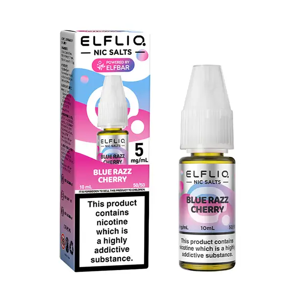 ELFBAR ELFLIQ Blue Razz Cherry Nic Salt E-Liquid