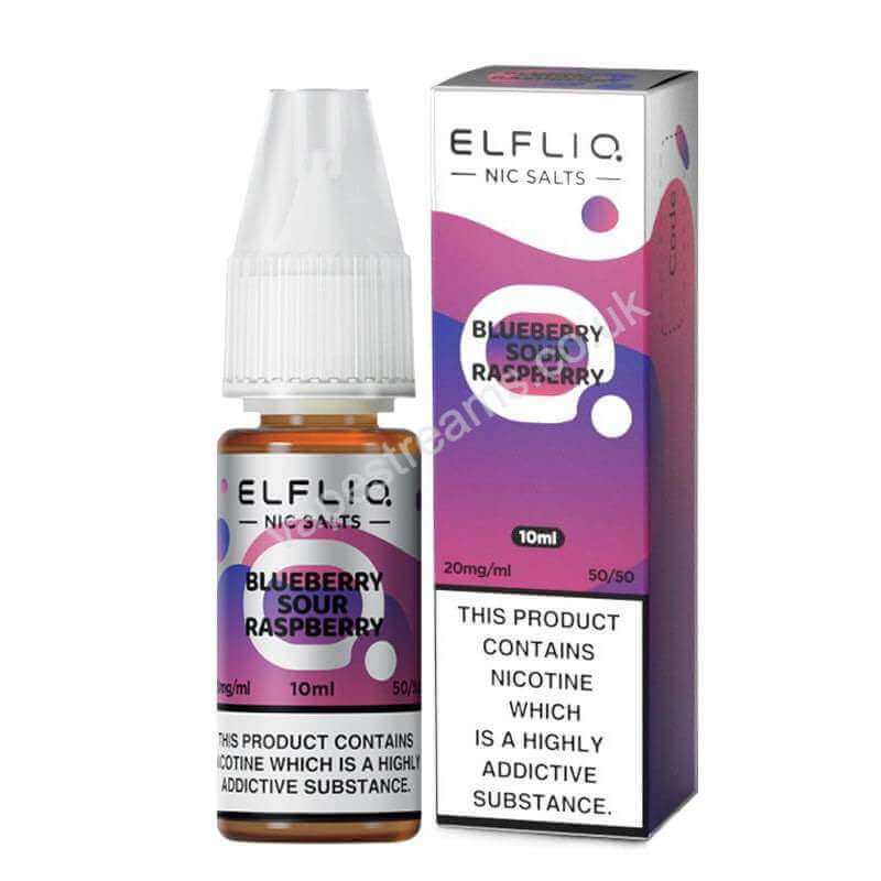 ELFBAR ELFLIQ Blueberry Sour Raspberry Nic Salt E-Liquid