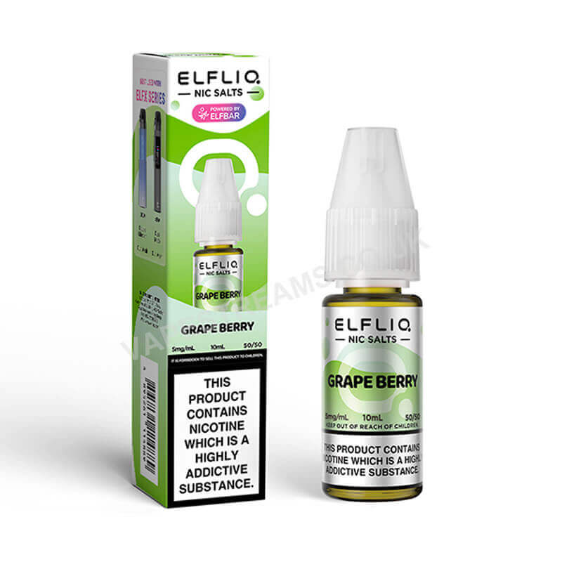 ELFBAR ELFLIQ Grape Berry Nic Salt E-Liquid